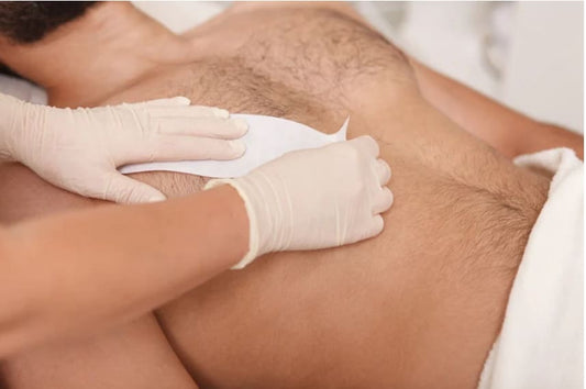 WAXING - Male Body Waxing - Abdomen and chest